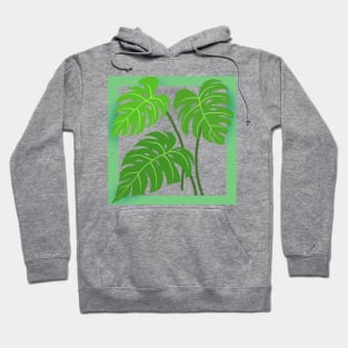 Green leaves Hoodie